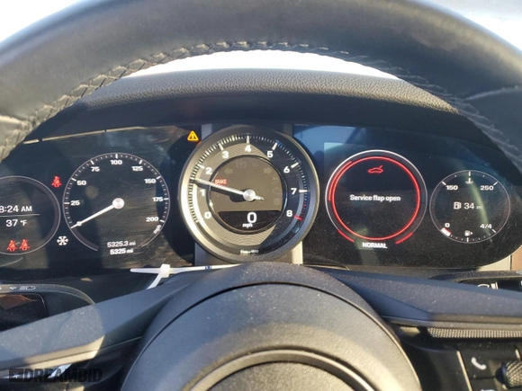 2022 Porsche 911 Carrera S with VIN WP0CB2A91NS245403, listed as a Copart auction lot 85543374 with 5,325 mi miles and Non Repairable. Bid and sale history available at carsss.com. Image 9.