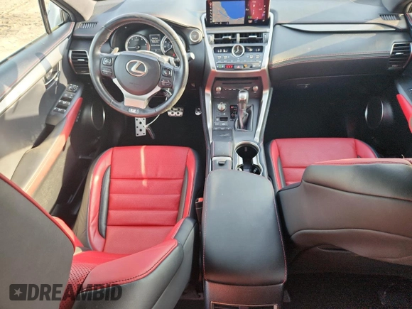2020 Lexus NX 300 F Sport z VIN JTJSARDZ4L2231265, wystawiony jako Copart lot #60506875 z przebiegiem 52 220 mil mil oraz Szkoda całkowita • Salvage title. Historia ofert i sprzedaży dostępna na DreamBid. Obrazek 8.