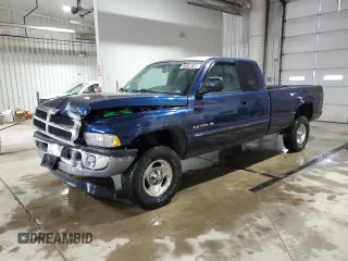 2001 Dodge 1500 with VIN 3B7HF13YX1G222518, listed as a Copart auction lot 50923825 with 103,747 mi miles and Salvage Title. Bid and sale history available at DreamBid. Image 1.
