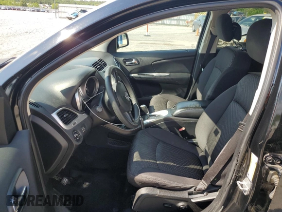 2014 Dodge Journey SXT with VIN 3C4PDCBG5ET126590, listed as a Copart auction lot 54770335 with 126,950 mi miles and Salvage Title. Bid and sale history available at DreamBid. Image 7.