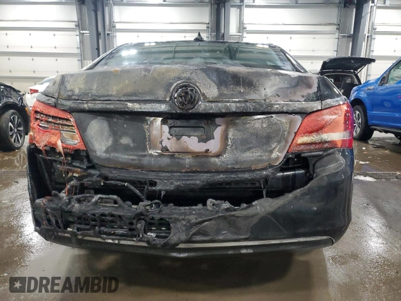 2015 Buick LaCrosse Leather with VIN 1G4GB5GR3FF159719, listed as a Copart auction lot 45697185 with 83,848 mi miles and Salvage Title. Bid and sale history available at DreamBid. Image 6.