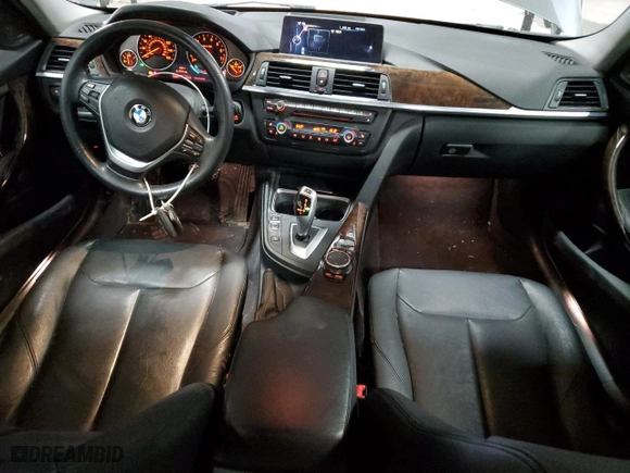 2015 BMW 3 Series 328i xDrive with VIN WBA3B3C57FF547298, listed as a Copart auction lot 44130265 with 49,587 mi miles and Salvage Title. Bid and sale history available at carsss.com. Image 8.