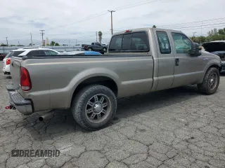 2006 Ford F-250 XL with VIN 1FTSX20566EA53924, listed as a Copart auction lot 56598195 with 237,387 mi miles and Salvage title. Bid and sale history available at DreamBid. Image 3.