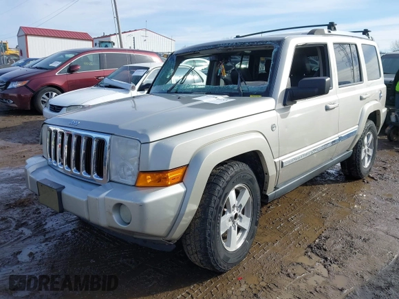 2008 Jeep Commander Limited with VIN 1J8HG58NX8C163429, listed as a IAAI auction lot 41501453 with 169,391 mi miles. Bid and sale history available at carsss.com. Image 2.