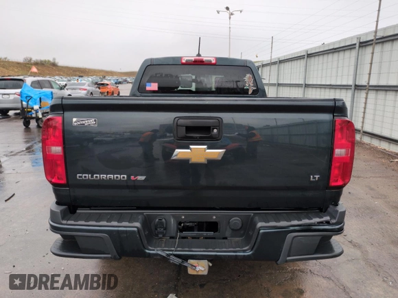 2018 Chevrolet Colorado 4WD LT with VIN 1GCGTCEN5J1143159, listed as a Copart auction lot 54448875 with 119,605 mi miles and Salvage title. Bid and sale history available at DreamBid. Image 6.