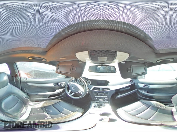 2012 Mercedes-Benz C 250 with VIN WDDGJ4HB4CF896481, listed as a Copart auction lot 55032045 with 170,327 mi miles and Salvage title. Bid and sale history available at DreamBid. Image 14.