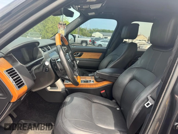 2018 Land Rover Range Rover with VIN SALGS2RE9JA390684, listed as a Copart auction lot 57118715 with 39,474 mi miles and Clean title. Bid and sale history available at DreamBid. Image 7.