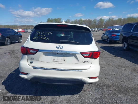 2019 Infiniti QX60 Luxe с VIN 5N1DL0MM4KC521533, выставлен на аукционе IAAI как лот 41983015 с пробегом 70 615 миль миль и . История ставок и продаж доступна на DreamBid. Изображение 16.
