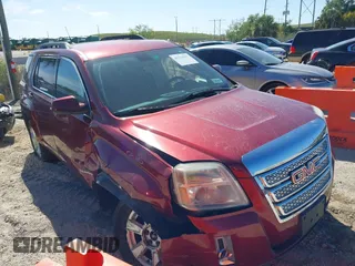 2010 GMC Terrain SLE-2 with VIN 2CTALDEW0A6249931, listed as a IAAI auction lot 41733537 with 126,682 mi miles. Bid and sale history available at carsss.com. Image 1.