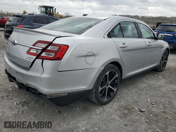 2015 Ford Taurus SEL with VIN 1FAHP2E89FG181632, listed as a Copart auction lot 51539765 with 99,747 mi miles and Salvage Title. Bid and sale history available at carsss.com. Image 3.
