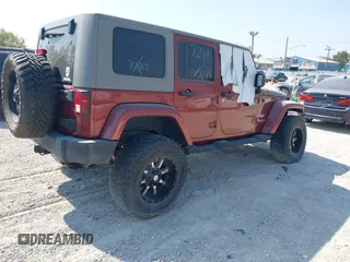 2008 Jeep Wrangler Unlimited Sahara with VIN 1J4GA591X8L537550, listed as a IAAI auction lot 40281739 with 145,388 mi miles and . Bid and sale history available at DreamBid. Image 4.
