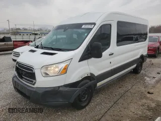 2015 Ford Transit XL with VIN 1FBAX2CM6FKA75622, listed as a Copart auction lot 49410195 with 373,295 mi miles and Salvage title. Bid and sale history available at DreamBid. Image 1.