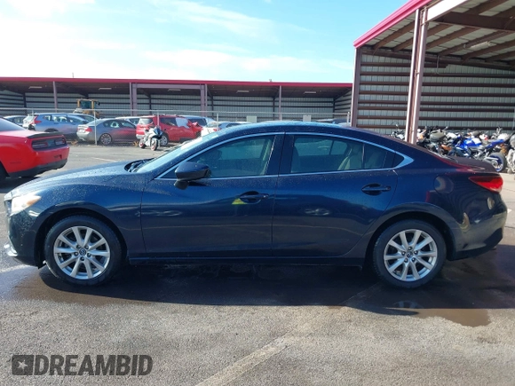 2015 Mazda 6 i Sport with VIN JM1GJ1U56F1203730, listed as a IAAI auction lot 41848281 with 93,150 mi miles. Bid and sale history available at carsss.com. Image 14.