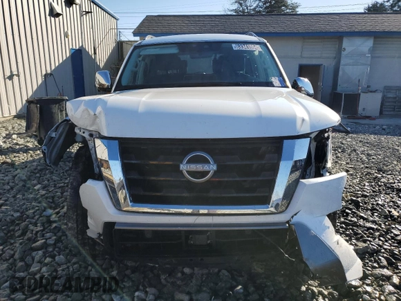 2023 Nissan Armada Platinum with VIN JN8AY2DA6P9403115, listed as a Copart auction lot 83341654 with 33,264 mi miles and Salvage Title. Bid and sale history available at carsss.com. Image 5.