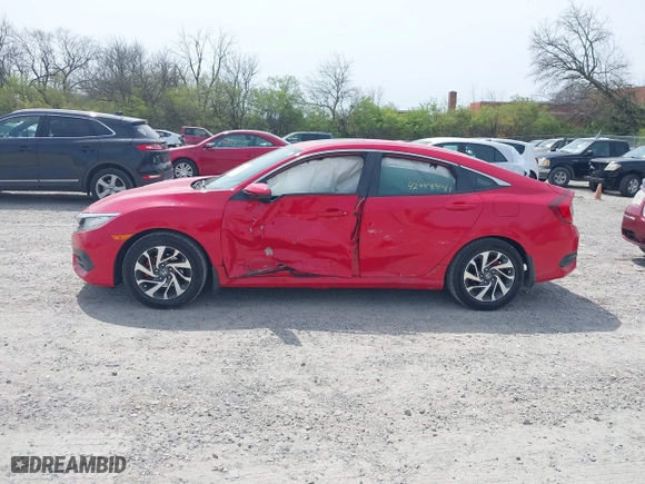 2016 Honda Civic Sedan EX with VIN 2HGFC2F72GH548171, listed as a IAAI auction lot 42048441 with 51,873 mi miles. Bid and sale history available at carsss.com. Image 14.
