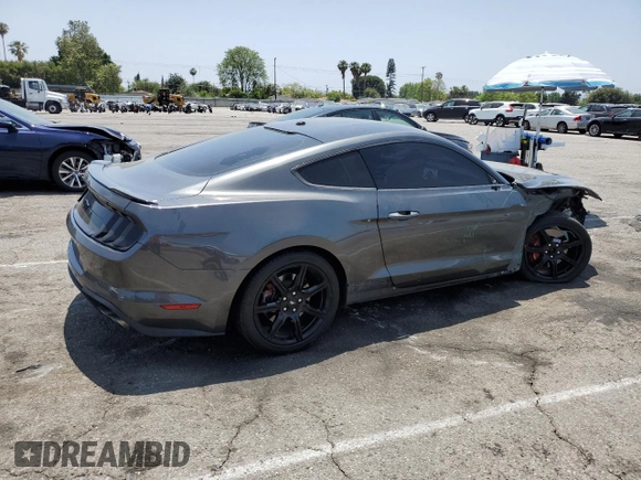 2020 Ford Mustang GT with VIN 1FA6P8CF5L5103173, listed as a Copart auction lot 59125945 with 73,205 mi miles and Salvage title. Bid and sale history available at DreamBid. Image 3.