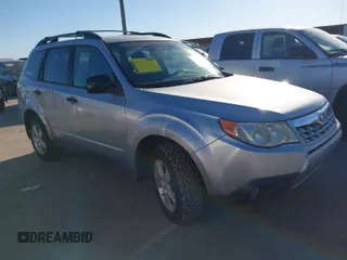 2012 Subaru Forester 2.5X with VIN JF2SHABCXCH428776, listed as a IAAI auction lot 41213214 with 110,760 mi miles. Bid and sale history available at carsss.com. Image 1.
