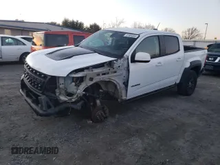 2020 Chevrolet Colorado 4WD ZR2 z VIN 1GCGTEENXL1235799, wystawiony jako Copart lot #87489084 z przebiegiem 56 353 mil mil oraz Szkoda całkowita • Salvage title. Historia ofert i sprzedaży dostępna na DreamBid. Obrazek 1.