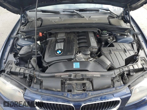 2011 BMW 1 Series 128i with VIN WBAUN1C57BVH83615, listed as a Copart auction lot 44755235 with 97,138 mi miles and Salvage title. Bid and sale history available at DreamBid. Image 13.