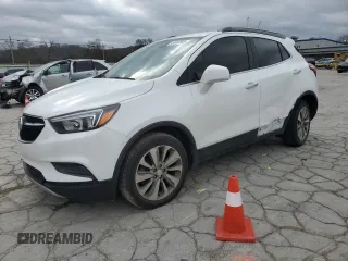 2020 Buick Encore Preferred with VIN KL4CJASBXLB002095, listed as a Copart auction lot 49692885 with 82,510 mi miles and Salvage Title. Bid and sale history available at carsss.com. Image 1.