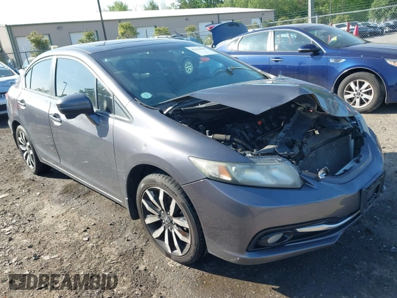 2014 Honda Civic EX-L with VIN 2HGFB2F92EH546440, listed as a IAAI auction lot 42116196 with 176,535 mi miles and . Bid and sale history available at DreamBid. Image 1.