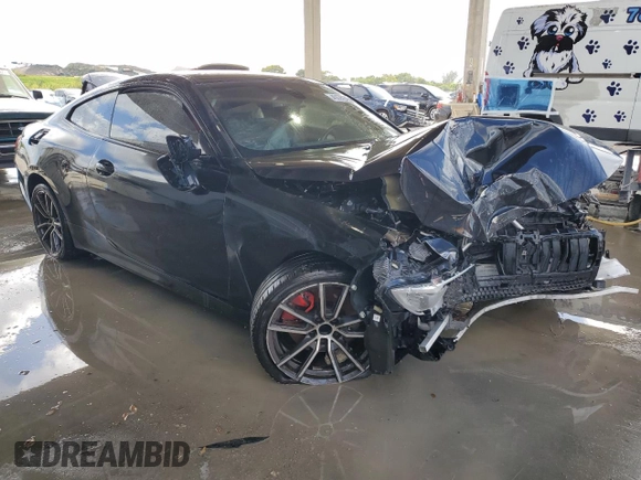 2023 BMW 4 Series 430i with VIN WBA53AP02PCL51281, listed as a Copart auction lot 45535245 with Not provided miles and Clean title. Bid and sale history available at DreamBid. Image 4.