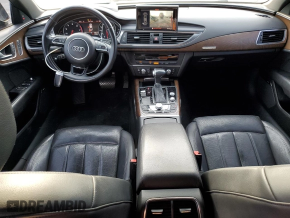 2015 Audi A7 Prestige with VIN WAU2GAFC4FN004752, listed as a Copart auction lot 59926045 with 125,855 mi miles and Salvage title. Bid and sale history available at DreamBid. Image 8.