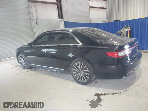 2017 Lincoln Continental Select with VIN 1LN6L9SK5H5620406, listed as a Copart auction lot 60535225 with 208,004 mi miles and Clean title. Bid and sale history available at DreamBid. Image 2.
