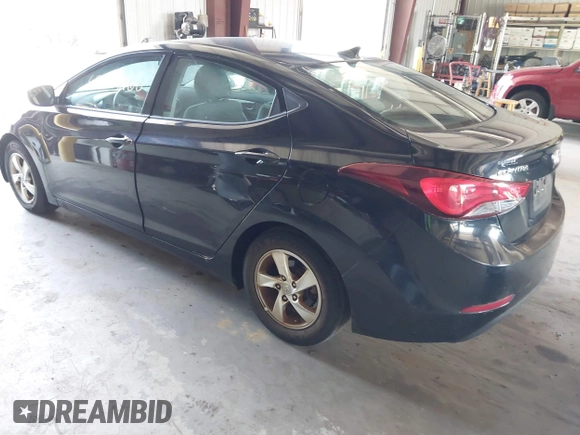 2014 Hyundai Elantra SE with VIN 5NPDH4AE9EH538105, listed as a IAAI auction lot 42598160 with 97,997 mi miles and . Bid and sale history available at DreamBid. Image 3.