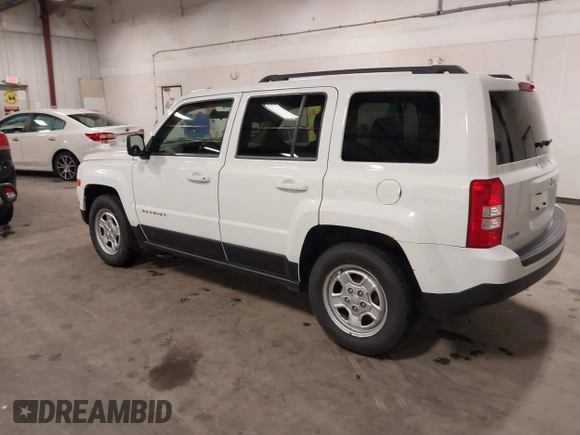 2014 Jeep Patriot Sport with VIN 1C4NJPBA6ED563281, listed as a IAAI auction lot 42392464 with 144,880 mi miles and . Bid and sale history available at DreamBid. Image 3.