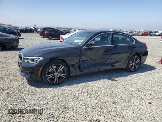 2020 BMW 3 Series 330i with VIN WBA5R1C05LFH45373, listed as a Copart auction lot 62196625 with 37,732 mi miles and Salvage title. Bid and sale history available at DreamBid. Image 1.