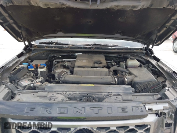 2022 Nissan Frontier SV with VIN 1N6ED1EJ2NN677012, listed as a IAAI auction lot 41967201 with 76,835 mi miles and . Bid and sale history available at DreamBid. Image 10.