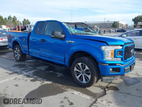 2020 Ford F-150 XL with VIN 1FTFX1E48LKD02362, listed as a IAAI auction lot 41556663 with 1 mi miles. Bid and sale history available at carsss.com. Image 1.