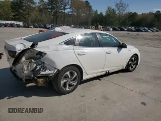 2019 Honda Insight EX z VIN 19XZE4F50KE009309, wystawiony jako Copart lot #50346395 z przebiegiem 158 880 mil mil oraz Szkoda całkowita • Salvage title. Historia ofert i sprzedaży dostępna na DreamBid. Obrazek 3.