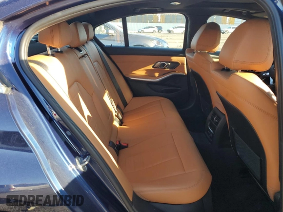 2019 BMW 3 Series 330i with VIN WBA5R1C5XKFH15134, listed as a Copart auction lot 49879055 with 16,605 mi miles and Salvage Title. Bid and sale history available at carsss.com. Image 10.