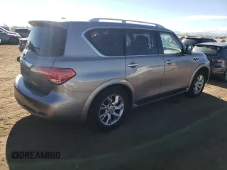 2011 Infiniti QX56 7-passenger with VIN JN8AZ2NE9B9002889, listed as a Copart auction lot 77070934 with 167,397 mi miles and Clean Title. Bid and sale history available at carsss.com. Image 3.