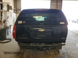 2010 Chevrolet Suburban LTZ with VIN 1GNUCKE09AR146804, listed as a Copart auction lot 56639764 with 210,705 mi miles and Salvage Title. Bid and sale history available at carsss.com. Image 6.