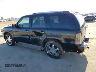 2003 Cadillac Escalade with VIN 1GYEC63T43R157689, listed as a Copart auction lot 88749145 with 138,905 mi miles and Salvage title. Bid and sale history available at DreamBid. Image 2.