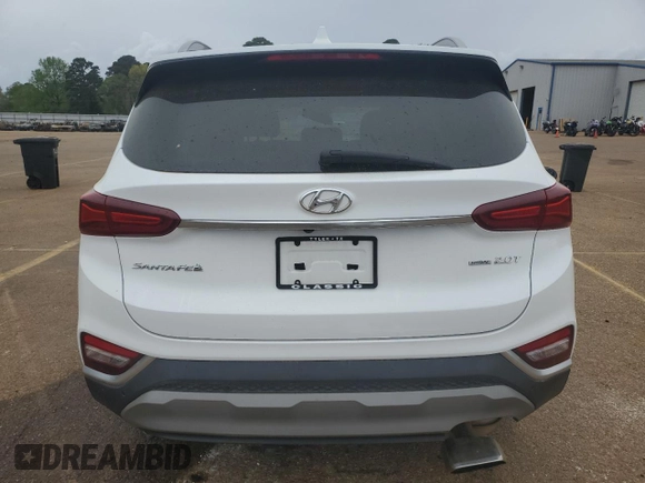 2019 Hyundai Santa Fe Ultimate with VIN 5NMS5CAAXKH018883, listed as a Copart auction lot 50942705 with 83,978 mi miles and Salvage Title. Bid and sale history available at carsss.com. Image 6.