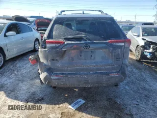 2021 Toyota RAV4 XLE Premium with VIN 2T3A1RFV2MW228513, listed as a Copart auction lot 46177175 with 79,216 mi miles and Salvage title. Bid and sale history available at DreamBid. Image 6.