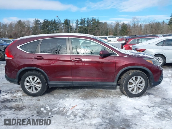 2013 Honda CR-V EX-L with VIN 5J6RM4H70DL076076, listed as a IAAI auction lot 41614616 with 78,311 mi miles. Bid and sale history available at carsss.com. Image 13.
