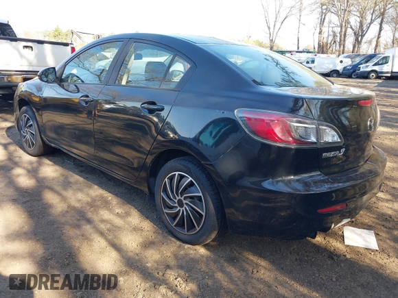 2013 Mazda Mazda3 i Sport with VIN JM1BL1UP9D1827153, listed as a IAAI auction lot 42115626 with 124,014 mi miles. Bid and sale history available at carsss.com. Image 3.