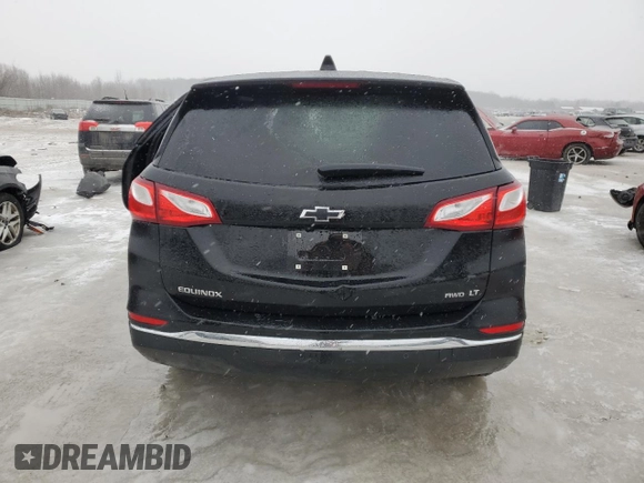 2021 Chevrolet Equinox LT with VIN 3GNAXUEV3ML306976, listed as a Copart auction lot 43698715 with 91,734 mi miles and Non Repairable. Bid and sale history available at DreamBid. Image 6.