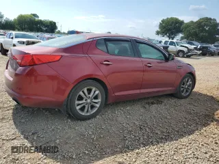 2013 Kia Optima EX with VIN 5XXGN4A78DG151613, listed as a Copart auction lot 65518035 with 185,900 mi miles and Salvage title. Bid and sale history available at DreamBid. Image 3.