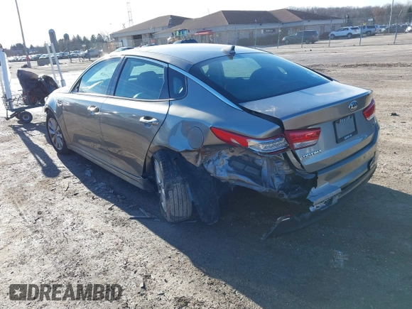 2016 Kia Optima EX with VIN 5XXGU4L36GG098749, listed as a IAAI auction lot 41191912 with 113,019 mi miles and . Bid and sale history available at DreamBid. Image 3.