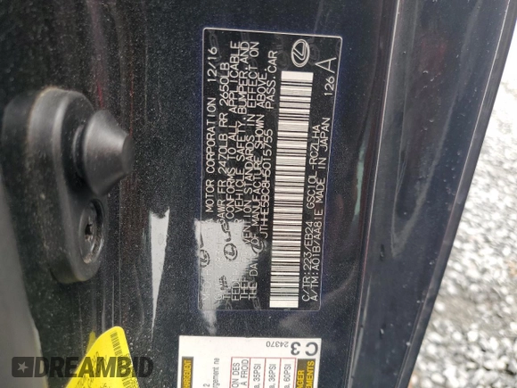 2017 Lexus RC 350 z VIN JTHHE5BC8H5015755, wystawiony jako Copart lot #71260724 z przebiegiem 70 238 mil mil oraz Szkoda całkowita • Salvage title. Historia ofert i sprzedaży dostępna na DreamBid. Obrazek 14.