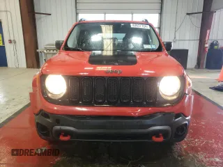 2016 Jeep Renegade Trailhawk with VIN ZACCJBCT8GPC75793, listed as a Copart auction lot 83837724 with 133,658 mi miles and Salvage Title. Bid and sale history available at carsss.com. Image 5.