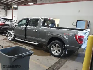 2022 Ford F-150 XL with VIN 1FTFW1E59NKE47022, listed as a IAAI auction lot 41583643 with 31,141 mi miles. Bid and sale history available at carsss.com. Image 3.