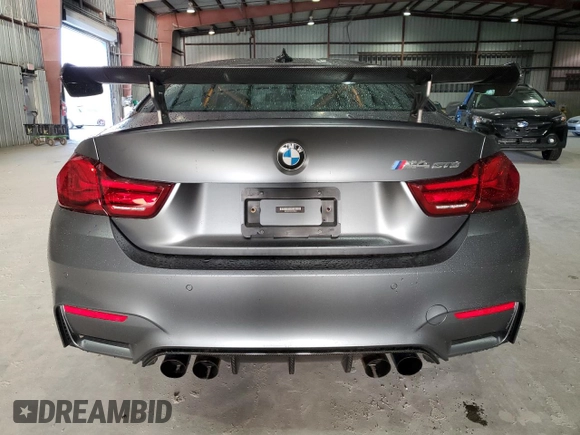 2016 BMW M4 with VIN WBS4S9C5XGK578945, listed as a Copart auction lot 73490334 with 3,382 mi miles and Salvage title. Bid and sale history available at DreamBid. Image 6.