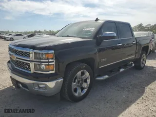 2015 Chevrolet Silverado 1500 LTZ with VIN 3GCPCSEC9FG493377, listed as a Copart auction lot 48812484 with 127,994 mi miles and Clean Title. Bid and sale history available at carsss.com. Image 1.